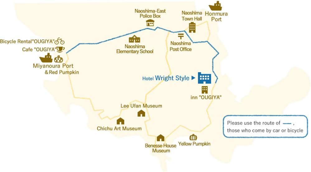 Wright Style Hotel Наошима Екстериор снимка